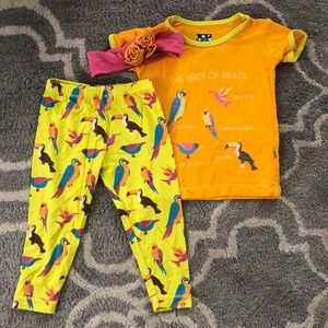 Matching Kickee Pants Set